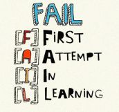 The True Meaning Of Failing