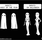 Ghosts Through The Year