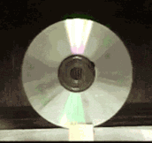 A CD In A Microwave