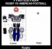 Rugby Vs. American Football