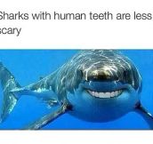 Sharks With Human Teeth