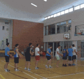 Ten Basketball Shots