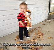 The Cutest Calvin And Hobbes Cosplay