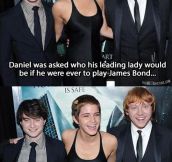 If Daniel Radcliffe Played James Bond