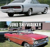 Star Wars Characters As Cars