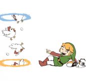 The First Thing Link Would Do With The Portal Weapon