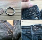 Hacking Old Jean’s Zipper