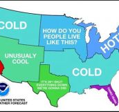 U.S. Weather Be Like