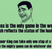Chess Reflects The Husband Status