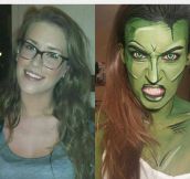 Incredible She-Hulk Make Up