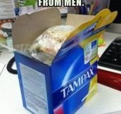 Hiding Your Lunch From Men