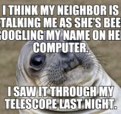 Weird Neighbor Girl