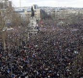 The streets of Paris, right now