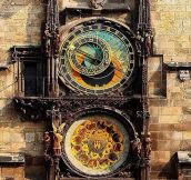 Antique Astronomical Clock