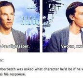 Benedict Is A Special Person