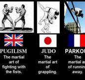 Every Country Has Its Martial Arts
