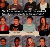 Yearbook’s Twin Prank