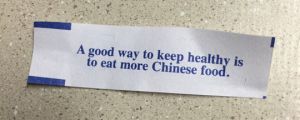 You Almost Got Me There Fortune Cookie