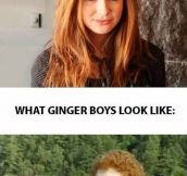 Ginger Difference Between Girls And Boys