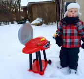 It’s Never Too Cold For Grilling