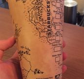 Incredible Drawing On A Starbuck’s Cup