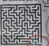 Whoever Created This Maze, Made It So Easy