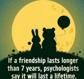 How Many Lifetime Friends Do You Have?