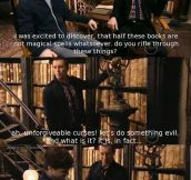 The Hogwarts Library Is A Lie