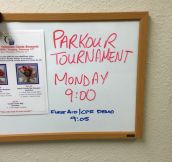 Parkour Tournament