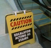 Broken Escalator