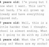 What Happens When You’re Growing Up