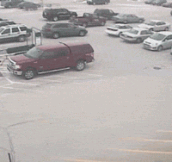 Trying To Get Out The Parking Lot