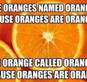 What Came First In The Orange Conundrum?