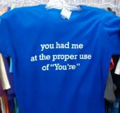 The Perfect Shirt For Grammar Lovers