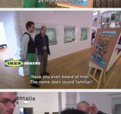 Here’s What Happens When You Put An Ikea Print In A Modern Art Museum
