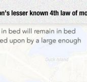 Newton’s Lesser Known Law