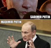 The Many Faces Of Vladimir Putin