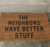 Anti-Burglar Doormat