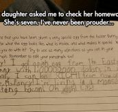This Kid Is Going To Be An Amazing Writer Someday