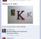 The K Wall