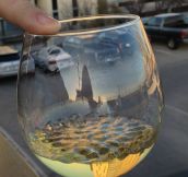 You Can See The Music Inside This Wine Glass