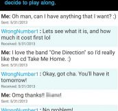 Wrong Number One Direction Birthday Prank