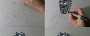 Iron-Man Ultra Realistic Drawing
