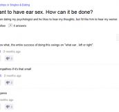 23 Of The DUMBEST Sex Questions Asked On Yahoo! Answers…