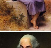 Photoshopping Mr. Bean Into Famous Paintings