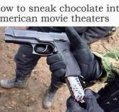 Snack Sneaking In America