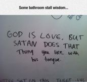 Bathroom Wisdom