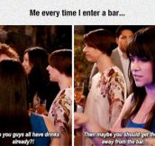 Whenever I Enter A Bar