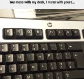 Keyboard Revenge