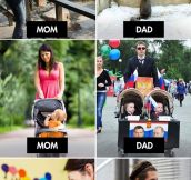 There’s A Clear Difference Between Moms And Dads